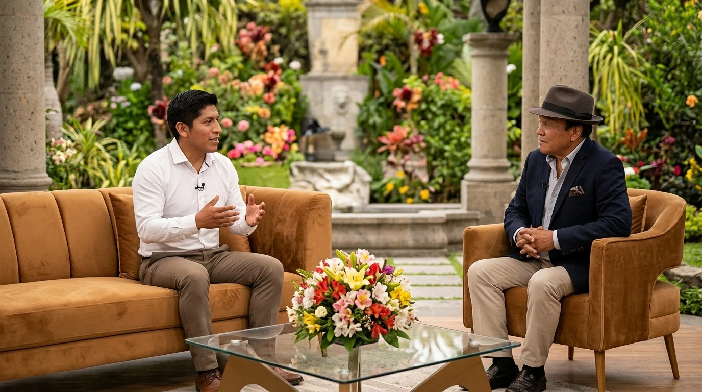 Abran Lajo en televisión nacional y taller Layaex